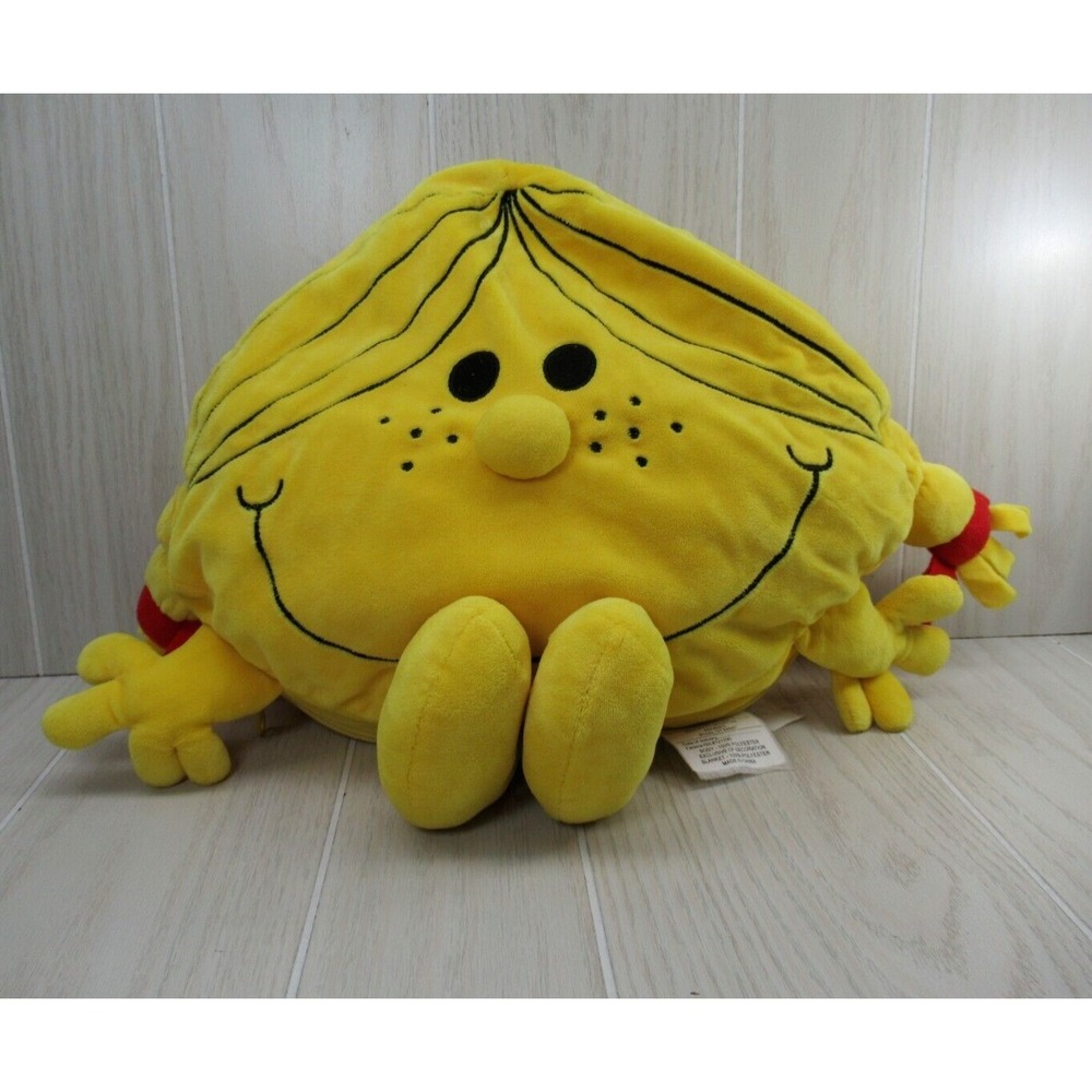 Zoobies Large Plush Little Miss‎ Sunshine zip open blanket pajama bag holder